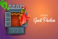 Gudi Padwa Lunar New Year celebration in Maharashtra of India Royalty Free Stock Photo