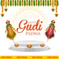 Gudi Padwa Lunar New Year celebration in Maharashtra of India