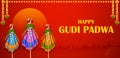 Gudi Padwa Lunar New Year celebration in Maharashtra of India