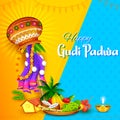 Gudi Padwa Lunar New Year celebration in Maharastra India Royalty Free Stock Photo