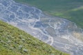 Gudiyalchay river and glacial valley near Shahdag National Park, Azerbaijan, in the Greater Caucasus range