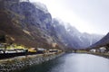 Gudvangen Fjord, Norway Royalty Free Stock Photo