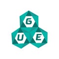 GUE creative minimalist letter logo. GUE unique vector initials alphabet letter logo design Royalty Free Stock Photo