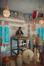 Pottery shop in Guellala town, Djerba Island, Tunisia