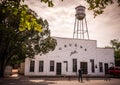 Gruene dance hall and water tower