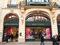 Guerlain Boutique avenue des Champs Elysees Paris Royalty Free Stock Photo