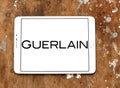 Guerlain cosmetics brand logo Royalty Free Stock Photo