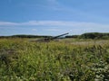 Pleinmont Batterie Dollman, Torteval, Guernsey Channel Islands Royalty Free Stock Photo