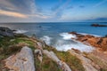 Guernsey Sunset Royalty Free Stock Photo