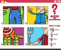 guess the occupation cartoon educational activity