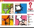 Guess the occupation cartoon educational game for children