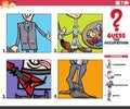 Guess the occupation cartoon educational game
