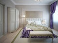 Guest bedroom neoclassic style