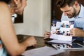 Guest booking a tour at a hotel