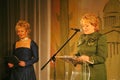 The guest of honor. Valentina Matvienko, one of the most famous contemporary female politicians.