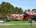 The guest house in Nida, Lithuania Royalty Free Stock Photo