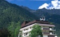 Guesthouse in the Alps Royalty Free Stock Photo