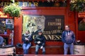 Guests in front of famous Dublin pub