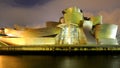 The Guggenheim Museum in Bilbao Royalty Free Stock Photo