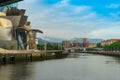 Guggenheim Museum in Bilbao, Basque Country, Spain. museum modern art