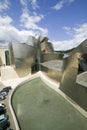 The Guggenheim Museum of Contemporary Art of Bilbao (Bilbo), located on the North Coast of Spain in the Basque region. Nicknamed