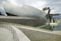 The Guggenheim Museum of Contemporary Art of Bilbao (Bilbo), located on the North Coast of Spain in the Basque region. Nicknamed