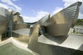 The Guggenheim Museum of Contemporary Art of Bilbao (Bilbo), located on the North Coast of Spain in the Basque region. Nicknamed