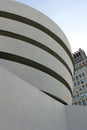 Guggenheim museum exterior detail