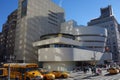 Guggenheim museum new york city manhattan usa Royalty Free Stock Photo