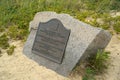 Guglielmo marconi radio station in cape cod seashore Royalty Free Stock Photo