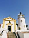 Guia lighthouse at Macau Royalty Free Stock Photo