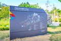 Guide map of National Folk Museum of Korea on Jun 19, 2017 located in Seoul Korea Royalty Free Stock Photo