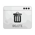 Delete Bio Royalty Free Stock Photo