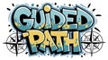 Guided Path A Visual Representation Of Direction And Guidance Royalty Free Stock Photo