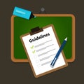 Guidelines business guide standard document company