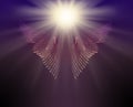 The Guiding Light of Your Guardian Angel Royalty Free Stock Photo