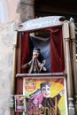 Guignol marionette puppet in Lyon Royalty Free Stock Photo