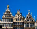 Guild Houses on Market Square in Antwerp, Belgium