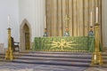 Guildford Cathedral, Interior, Altar Royalty Free Stock Photo