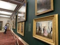 The Guildhall Art Gallery houses the art collection of the City of London, England