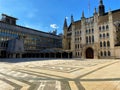 Guildhall buidling exterior, Moorgate, London Royalty Free Stock Photo