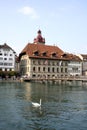 Guildhall in Luzern Royalty Free Stock Photo