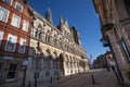 The Guildhall on ST Giles` Square in Northampton in the UK