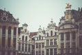 Guildhalls On The Grand Place, Brussels, Belgium