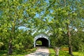 Guilford Covered Bridge, Dearborn County, Indiana Royalty Free Stock Photo