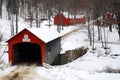 Guilford Covered Bridge Royalty Free Stock Photo