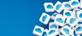 Cubes with Microsoft OneDrive logo