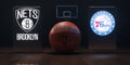 Basketball match - Brooklyn Nets VS Philadelphia 76ers