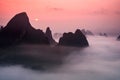 Guilin China Karst Mountains Royalty Free Stock Photo