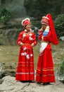 Guilin, China: Women in Zhuang Clothing Royalty Free Stock Photo